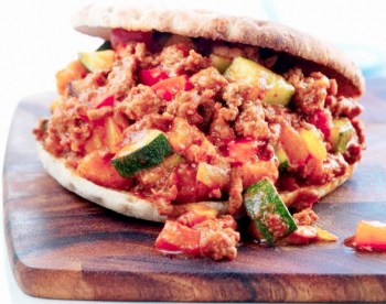 Sloppy Joe With Zucchini & Carrots