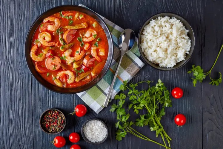 SHRIMP OKRA GUMBO INGREDIENTS